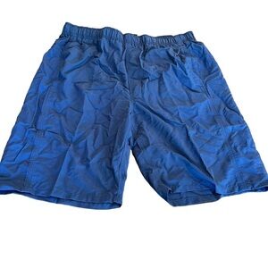 White Sierra Men’s Blue UPF 30 Gold Beach Water Shorts Inseam 10” Size L NWT